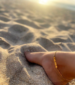 Zodiac Sign Anklet